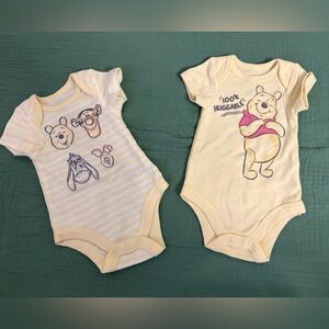 Disney Baby Onsies Set - Cream and Yellow
